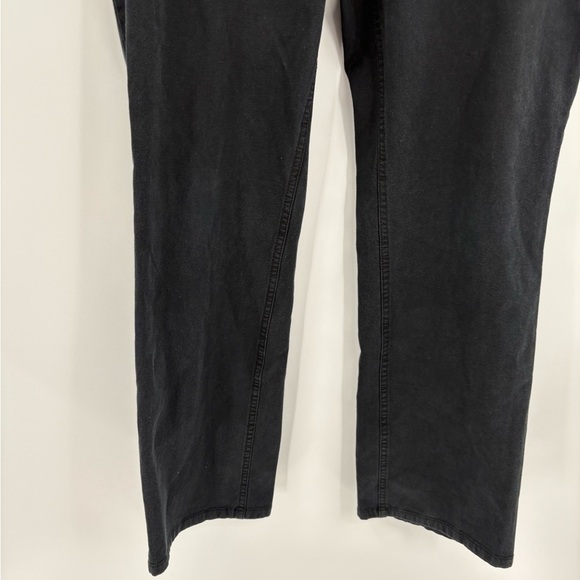 Soft Surroundings pull on Flat Front Elastic Waist black bootcut Pants sz large - Picture 4 of 11